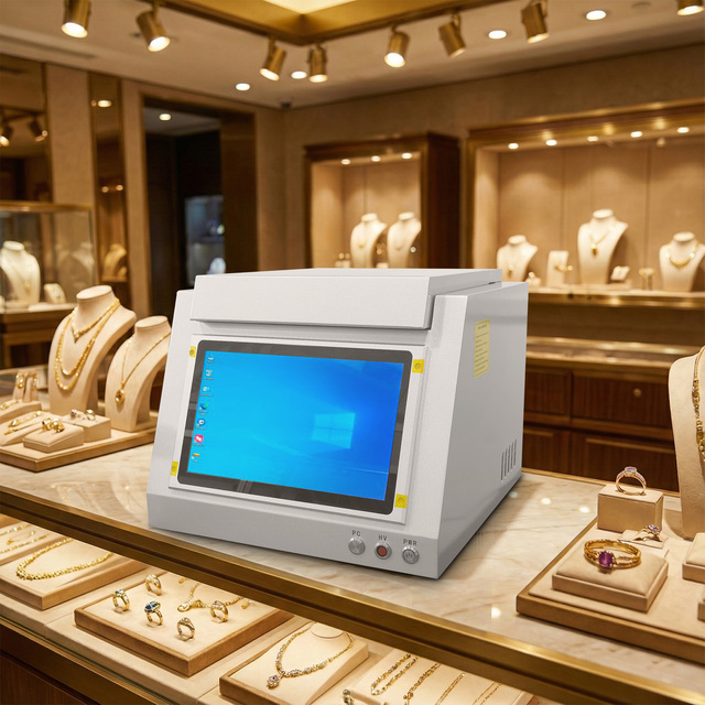 Portable XRF Spectrometer Gold Analyzer Tester Mini Gold Testing Machine Precious Metal Analyzer XRF Gold Analyzers Testing