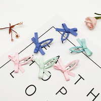 Pince à cheveux personnalisable pour enfants Song May – Design élégant papillon, nœud canard, ruban multicolore, idéal pour les fêtes sur mesure