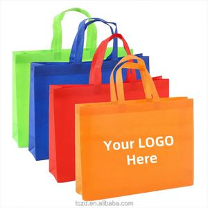 Cheap Reusable Grocery <b>White</b> <b>Tote</b> <b>Bags</b> Custom Printed Eco-Friendly Non-Woven Fabric Plain Pattern Recyclable Shopping <b>Bag</b> Logo - Product Image 4