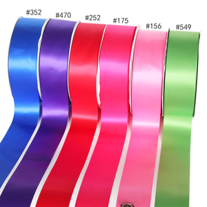 Nastro in Raso 100% Poliestere di Alta Qualità, 4cm, Doppio Lato, per Fiori Conservati, Confezioni Regalo, Decorazioni Floreali - Product Image 3
