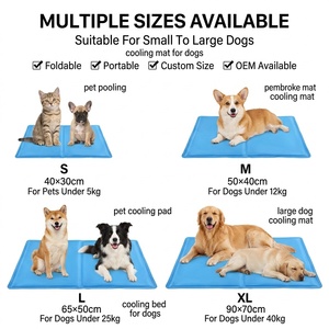 Tapis rafraîchissant pour grand <span class=keywords><strong>chien</strong></span>, coussin auto-refroidissant pour animaux <span class=keywords><strong>de</strong></span> compagnie, <span class=keywords><strong>lit</strong></span> rafraîchissant imperméable, tapis <span class=keywords><strong>de</strong></span> glace pour <span class=keywords><strong>chien</strong></span> d'été, fabricant - Product Image 5