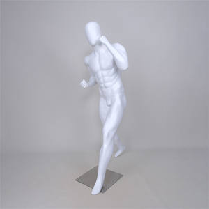 Haute qualité corps complet en fibre de verre blanc <span class=keywords><strong>Mannequin</strong></span> Fitness exercice sport hommes Mannequins <span class=keywords><strong>boxe</strong></span> Poses magasin fenêtre affichage - Product Image 3