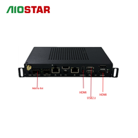 Rockchip RK3568 OPS PC Mini, dengan antarmuka serat optik 4GB RAM & 64GB SSD modul dapat dicolokkan untuk Rail Transit baru & tersedia