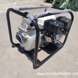 Gasoline Water Pump WP30 60L Min 30M Head Aluminum Body Self Priming For Construction - Product Image 5