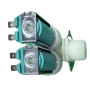 Vanne solénoïde à filetage externe à 6 points en nylon, un entrée-deux sorties, pour l'arrivée d'eau dans les machines à laver, pièce d'appareil de lavage - Product Image 4