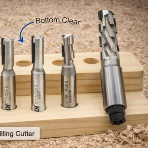 Fournisseur Direct ODM OEM Fraise diamantée pour le travail du bois et la menuiserie, outils de fraisage CNC pour le bois, fraise PCD - Product Image 1
