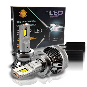 Nuevo Diseño de Faro LED con Lente Ojo de Pescado, Luz Alta/Baja H4 para Coche y Motocicleta, Foco Delantero Modificado Súper Brillante - Product Image 1