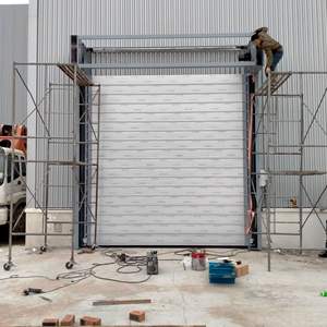 Vente directe de porte rapide industrielle intelligente en aluminium <span class=keywords><strong>à</strong></span> enroulement rapide, porte spirale extérieure <span class=keywords><strong>à</strong></span> grande vitesse, porte spirale rigide - Product Image 2