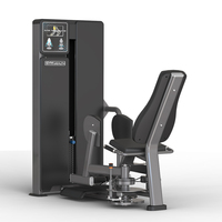 Nouvelle conception de machine d'abduction des cuisses, à charge par poulies, pour usage commercial en salle de sport, entraînement de la force des jambes et des hanches, équipement de fitness durable