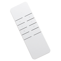 2024 Nouveau Design Blanc 8 Boutons AAA Batterie Alimenté 38Khz Télécommande Infrarouge avec Support