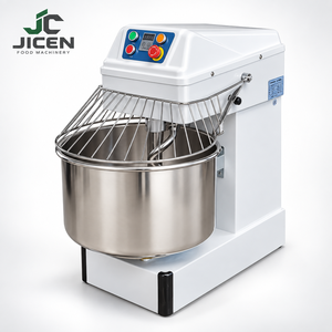 Mélangeur et pétrin vertical automatique à spirale en acier inoxydable de qualité alimentaire 1500W avec contrôle numérique et 3 vitesses réglables pour boulangerie - Product Image 6