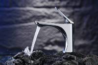 Robinet de salle de bain Deao, plusieurs couleurs, mitigeur monotrou à poser, noir, pour lavabo, robinet dissimulé