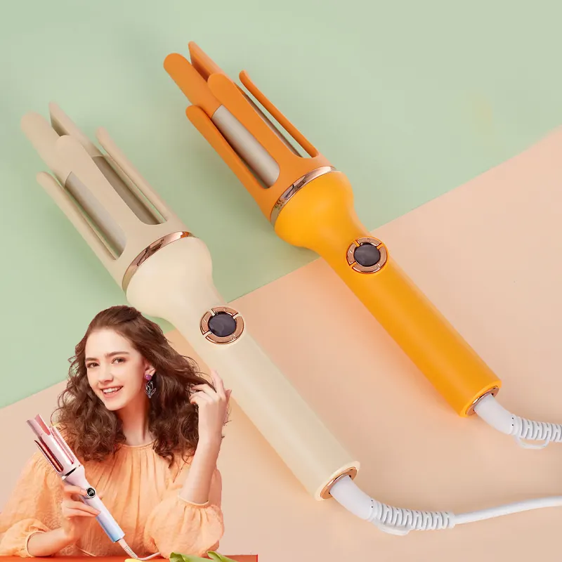 2024 New Product 32mm Ceramic Large Automatic Rotating Hair Curling Iron Electric Deep Waver for Women