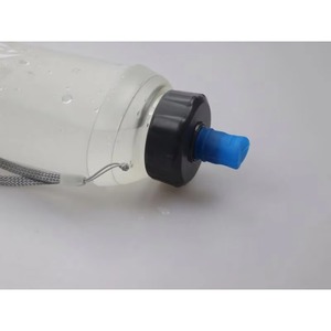 ขวดน้ำกีฬาสำหรับวิ่งกลางแจ้งแบบนิ่ม ปากกว้าง ปลอดสาร BPA  ตัวอย่างสินค้าฟรี - Product Image 5