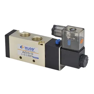 4V Series 5/2 Way 4V310-10 Single Electric Control Solenoid Valve