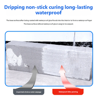 Revêtement de colle transparente multifonctionnelle imperméable pour le remplissage des fissures imperméables, carrelage en céramique, marbre transparent