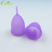 Venta directa de fábrica 100% Aplicador de copa menstrual de silicona de grado médico Copa menstrual reutilizable