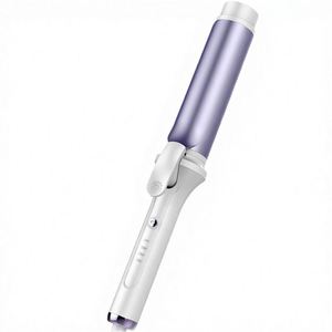 Manufactured Hair Curling Straight Iron with LCD Display Ptc <b>Heater</b> Electric Hair Curler Brush - Product Image 2