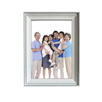 Cadre photo en plastique gris sur mesure 4*6 5*7 6*8 8*10 fabriqué en Chine