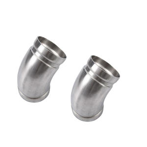 Acier inoxydable 304/316 personnalisé 45 °   Coude à rainures - <span class=keywords><strong>Raccord</strong></span> de tuyauterie de haute qualité pour une installation facile - Product Image 2