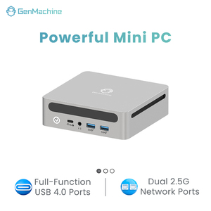 Mini PC de bureau GenMachine 7 7840HS, Windows 11, SSD 512 Go, 32 Go de RAM DDR5, Wifi6, BT5.2, pour usage bureautique, OEM ODM, Ryzen 7 7840HS, 1. Performance phare - Product Image 1
