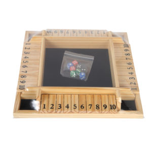 Juego de <span class=keywords><strong>Mesa</strong></span> de Madera de Cuatro Lados con Diseño de Chanclas para 1-4 Personas, Juego Digital de Alta Calidad para Niños y Adultos - Product Image 2