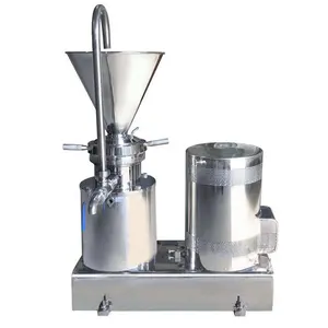 Colloid mill peanut butter making circulation tube fruit and vegetable juice colloid mill