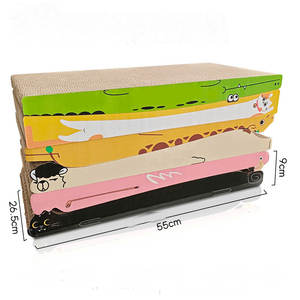 Grinder à griffes réversible Grattoir à chat ondulé Grattoir à chat en carton - Product Image 2