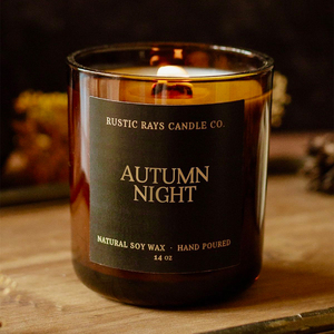 AIKUN Supplier OEM Factory Natural Glass Jar Personalized Scented Candle for Bedroom Ambience Office Home Decoration - Product Image 3