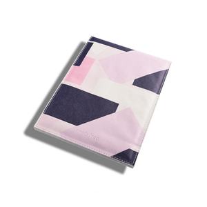 Promotional Printed <b>Rectangle</b> PU Leather Foldable Beauty Desktop Makeup <b>Mirror</b> with Gift Box - Product Image 2