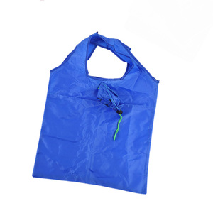 Bolsa de Compras Plegable Ecológica Personalizada de Poliéster para Camisetas, con Logotipo Propio, Marca SH, Tamaño Mediano, para Supermercado, con Cierre de Hombro - Product Image 1