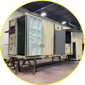 Mobile Shipping Container Restaurant Modified Restaurant Steel Structure Bar Coffee Shop Prefabricated 20ft Container <b>House</b> - Product Image 3