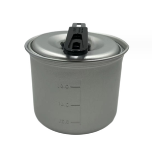 DFP1011 850ml 0.8L 0.7L Outdoor Camping Mess Tin with Folding Handle and Lid Office Compact <b>Lunch</b> <b>Box</b> Home Mini Milk Heating Po - Product Image 4