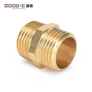 China Hersteller Messing Luft T-Form Wassers ch lauch anschluss Schott Pex Rohr 1 Zoll T-Stück Stacheldraht Pex Schlauch und Armaturen - Product Image 1