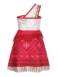 Ocean Romance Costume fille enfant princesse sans manches habiller robe de soirée vacances de noël jeu de rôle Vaiana 2 TV & Movie Costumes - Product Image 5