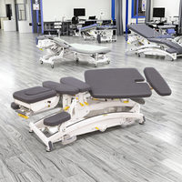 Table de traitement chiropratique Garantie de 3 ans Table de physiothérapie de luxe à usage clinique et table de traction chiropratique