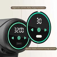 Pistolet de massage intelligent Eveekon à écran tactile, masseur à percussion des tissus profonds, 30 niveaux de vitesse, écran LCD, appareil de récupération musculaire