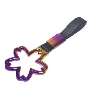 Nouvelle sangle de poignée Tsurikawa - JDM Neo Chrome, sangle de poignée universelle en métal pour l'intérieur de la voiture, pour le métro, le bus, le fourgon - Product Image 4