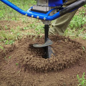 Vườn Xăng đào lỗ tinh thần khoan Trái Đất khoan máy Combo 52cc 2 STOKE xăng điện đầu trồng điện Trái Đất khoan - Product Image 6
