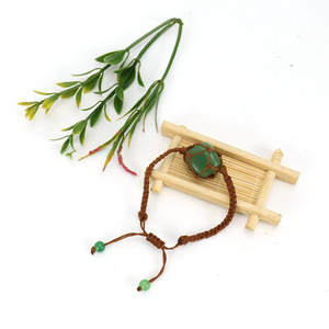 Natural Stone Crystal Raw Stone Mesh Bag Handmade Woven <b>Bracelet</b> Pendant Unisex Everyday Wear Geometric <b>Ball</b> Shape - Product Image 2