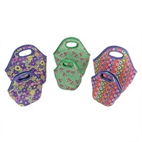 Sac isotherme de pique-nique et de camping en néoprène, réutilisable, lavable, portable, avec sangle, pour le déjeuner, OEM Fashion