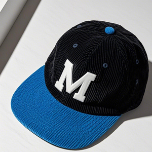 Gorra de béisbol personalizada, gorra de 5 paneles para hombres y mujeres, gorra Snapback de pana ajustable, gorra Polo para papá, gorras planas de Hip Hop - Product Image 4