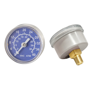 Manomètre médical de haute précision ZX-<span class=keywords><strong>16</strong></span>-7 pour ballons, cathéters et dispositifs de gonflage - Jauge analogique 0-40 CmHg/ATM - Product Image 2