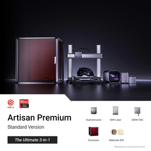 Impresora 3D Snapmaker Artisan Premium Industrial 3 en 1 con Extrusión Dual, Láser de 40w, 200w, 1064nm, Carcasa Incluida - Product Image 6