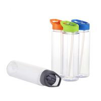 Bouteille d'eau sportive créative avec logo personnalisé, bouteille d'eau de sport d'extérieur, gobelet portable avec paille