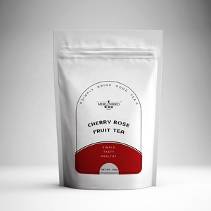 Thé en vrac de fraises et kiwis en gros, matières premières importées, thé en feuilles mélangé en vrac de première qualité - Product Image 1