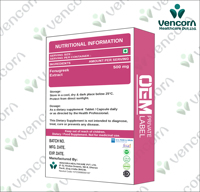 Comprimés et capsules pour le soin du diabète 01 Nutraceutique Étiquetage privé Produits approuvés par l'USFDA et la WHO-GMP offrant un soutien avancé