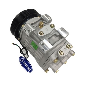 Original Unicla compresor UX330 8PK 12V 12 V/24 V utilizado para Mini-bus/camión <span class=keywords><strong>aire</strong></span> <span class=keywords><strong>acondicionado</strong></span> - Product Image 4