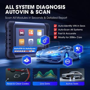 เครื่องวิเคราะห์เครื่องยนต์รถยนต์ OBD2 รุ่น Maxicom Mk808S ปี 2023 ใหม่ - Product Image 5