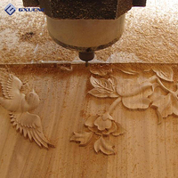 Usine de fabrication de meubles en bois professionnelle en Chine, équipement GXUCNC 1325, routeur CNC pour bois en Chine, machine à fabriquer des portes